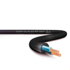 Cabo Fio Flexível Pp 2×1,5mm Preto 50metros Sil