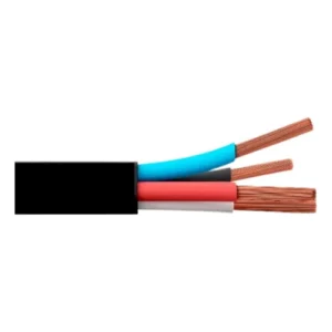 Cabo Fio Flexível Pp 4x4mm Preto 50metros Sil