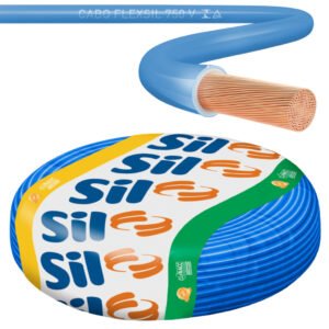 Cabo Flexível 750V 10mm 50 Metros Azul – SIL FIOS