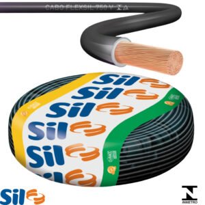 Cabo Flexível 16mm 100Metros Preto SIL Fios