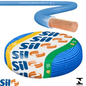Cabo Flexível 16mm 50Metros Azul SIL Fios