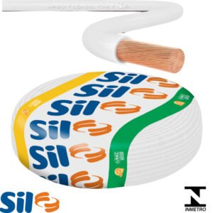 Cabo Flexível 750V 10mm 50 Metros Branco – SIL FIOS