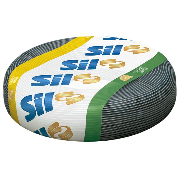 Cabo Flexível 750V 10mm 50 Metros Preto – SIL FIOS