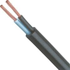 Cabo Fio Flexível Pp 2x6mm Preto 100metros Sil